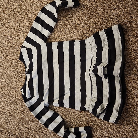 Girl's Carter's Long Sleeved Striped Shirt Size 4T - Picture 4 of 6